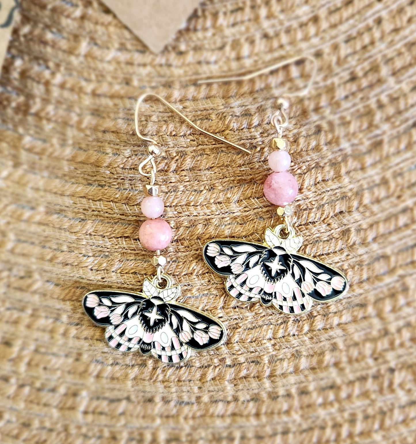 Dangle Earring Set - Assorted Moths