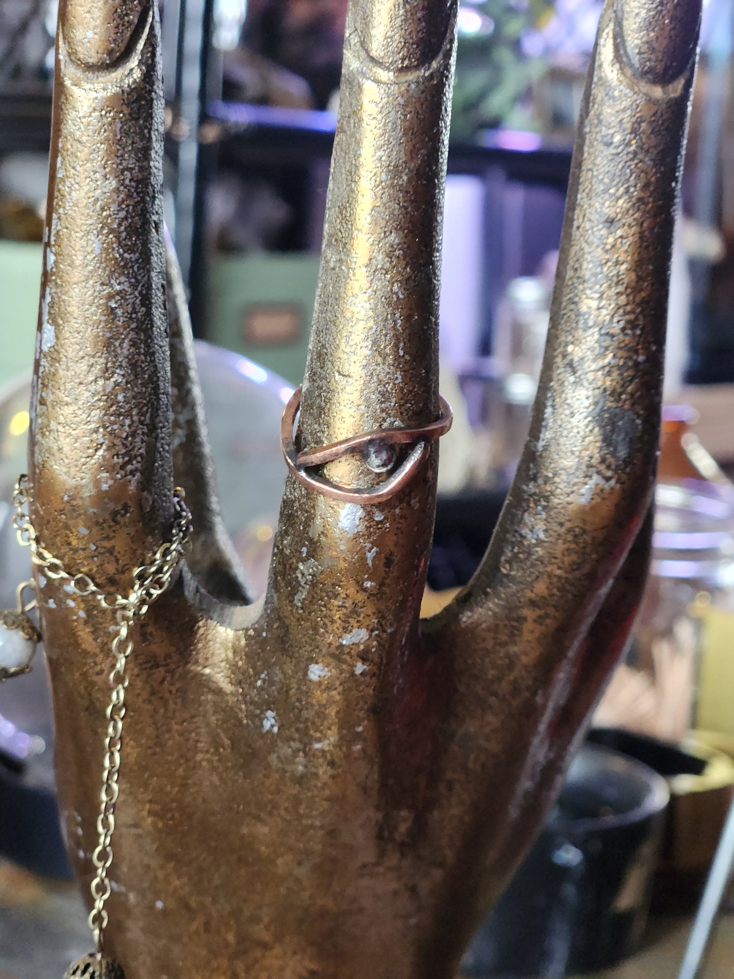 Copper & Sterling Silver Eye Rings & Toe Rings