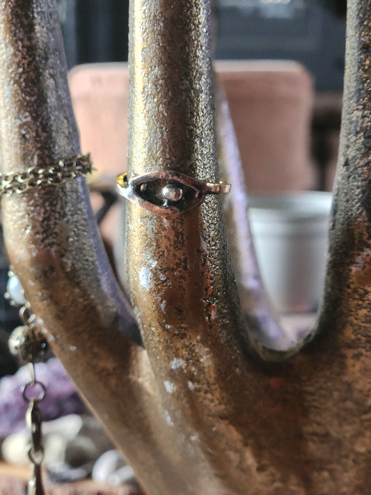Copper & Sterling Silver Eye Rings & Toe Rings