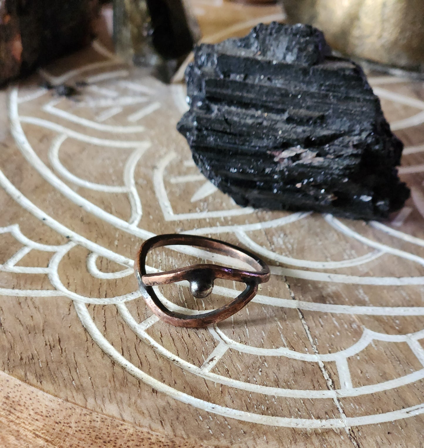 Copper & Sterling Silver Eye Rings & Toe Rings