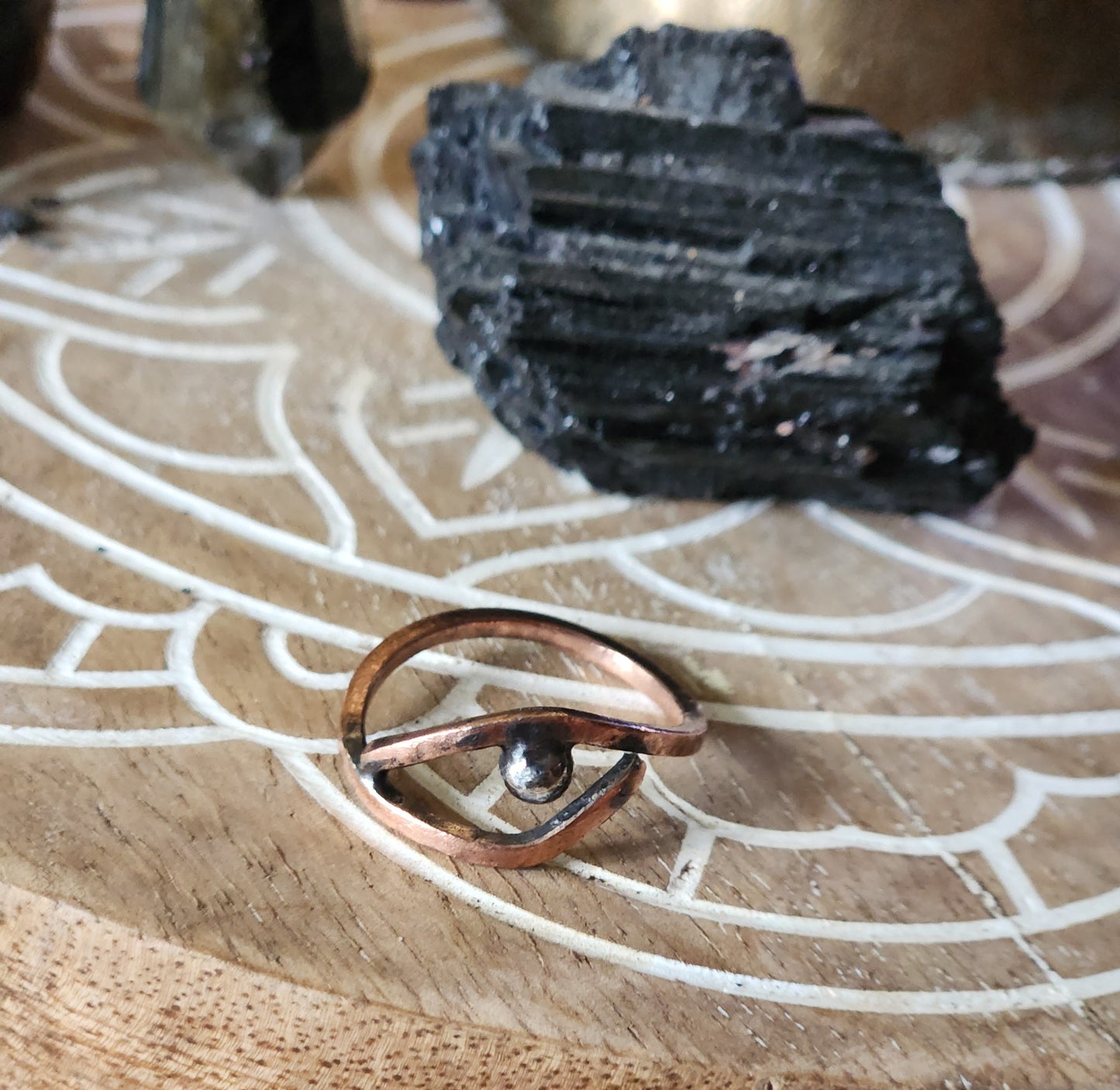 Copper & Sterling Silver Eye Rings & Toe Rings